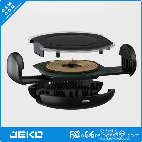 High quality est selling 360 degree car mobile holder wireless phone charger